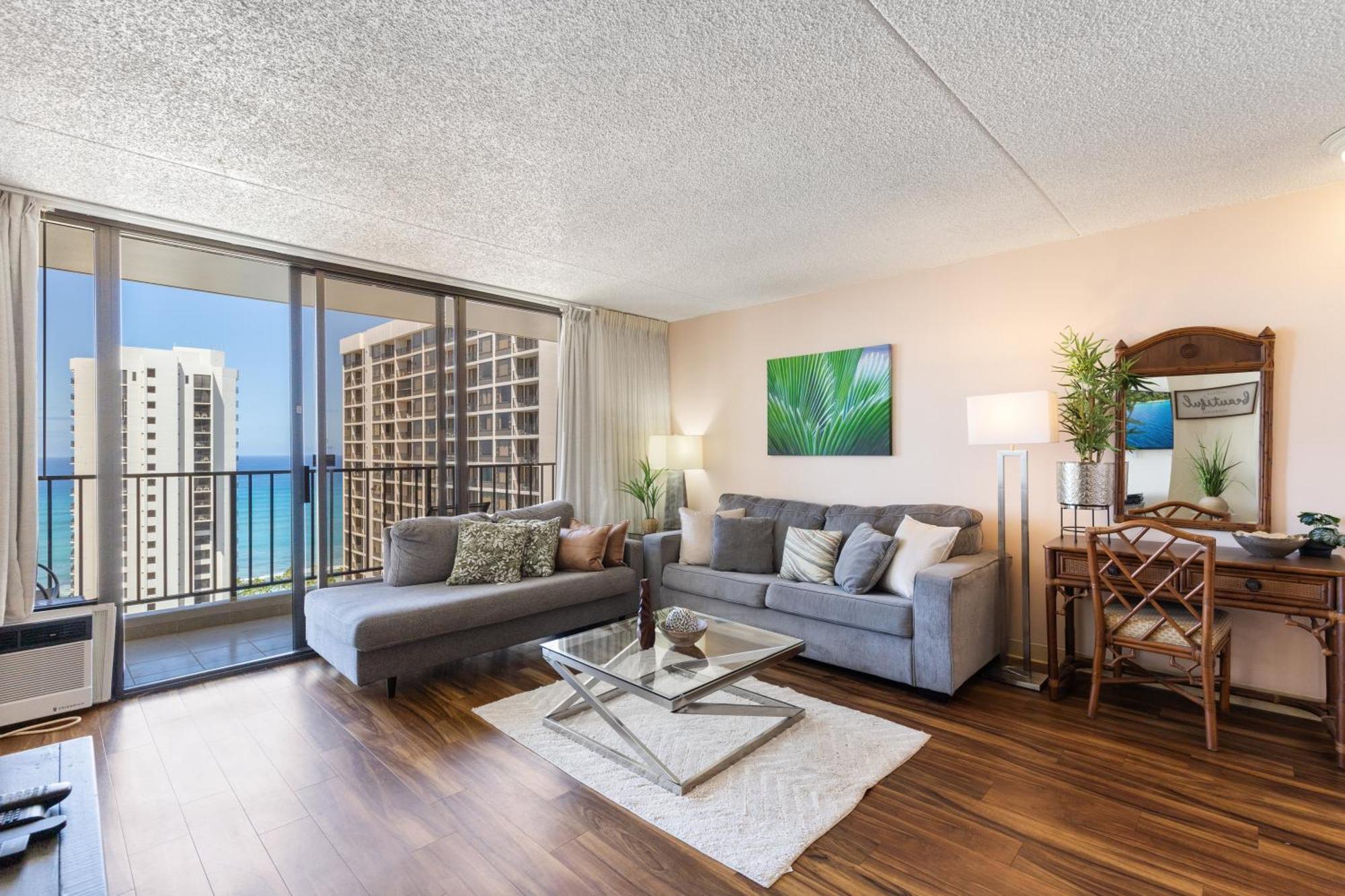Beautifully Renovated 32Nd Floor Deluxe Ocean View Waikiki Condo Condo Honolulu Exterior foto