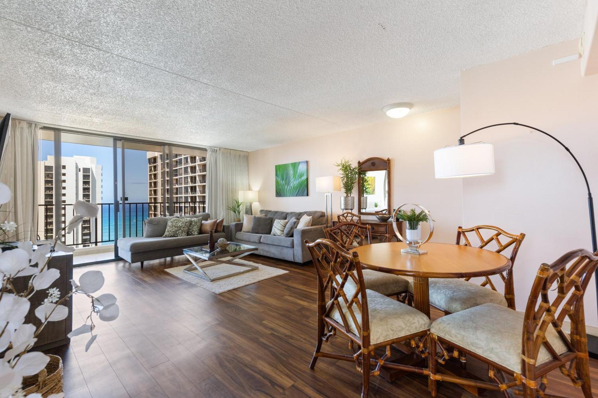 Beautifully Renovated 32Nd Floor Deluxe Ocean View Waikiki Condo Condo Honolulu Exterior foto